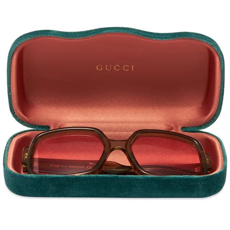 gucci acetate brown sunglasses|are gucci sunglasses polarized.